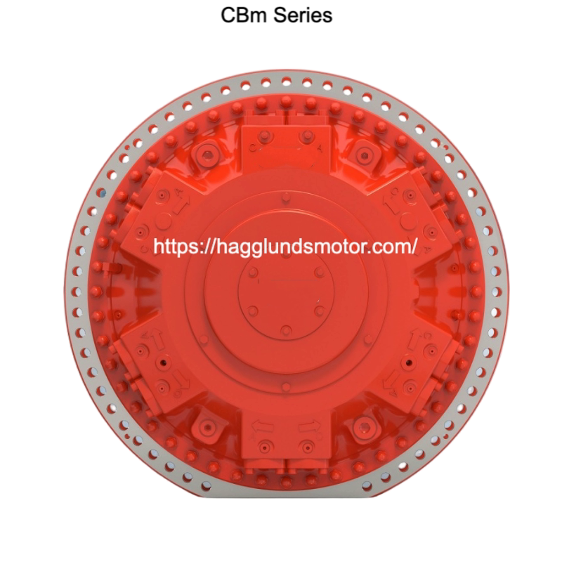 المحرك الهيدروليكي ذو المكبس الشعاعي Hagglunds CBm 2000
